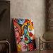 Painting Painting Pop Art - Fragmented Faces