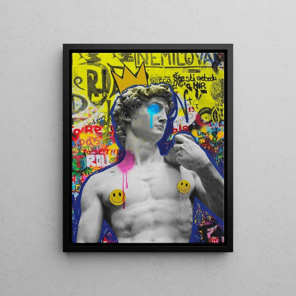Street Art Painting – David Punk Pop | Poster Colorful Graffiti Urban Style