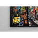 Street Art Painting – Urban Vibrance | Colorful Poster in Graffiti Pop Art Style