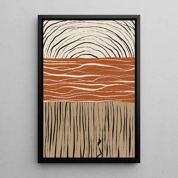 Reproduction of the painting Bohemian Decorative Painting - Bohemian Vibes