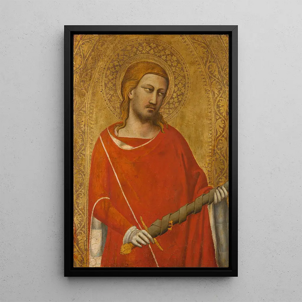 Saint Julien - Taddeo Gaddi — framed artwork on a wall