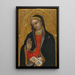 La Vierge Annonciatrice - Taddeo di Bartolo — framed artwork on a wall