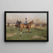 Leopold von Croÿ in maneuver - Tadeusz Ajdukiewicz — framed artwork on a wall