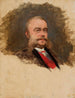 Portrait of an old man sketch - Tadeusz Ajdukiewicz — artwork view