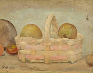 Apples in a Basket - Tadeusz Makowski — artwork view