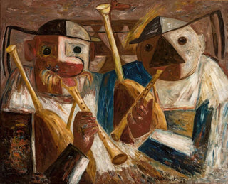 Players of Biniou - Tadeusz Makowski — artwork view