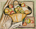 Basket with Apples - Tadeusz Makowski — artwork view