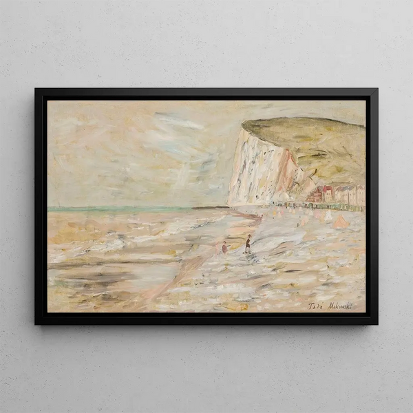 Beach - Tadeusz Makowski — framed artwork on a wall