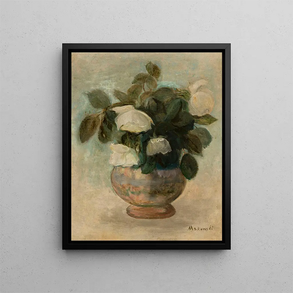 Two Things - Tadeusz Makowski — framed artwork on a wall