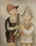 Boys with Rural Pipes - Tadeusz Makowski — artwork view