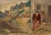 Breton landscape with an old fisherman - Tadeusz Makowski — artwork view