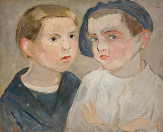Frères Painting - Tadeusz Makowski — artwork view