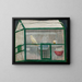 Cage with a Canary - Tadeusz Makowski — framed artwork on a wall