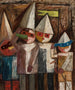 Carnival of Children with a Flag - Tadeusz Makowski — artwork view