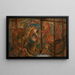Children and Roosters - Tadeusz Makowski — framed artwork on a wall