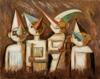 Children in Disguise - Tadeusz Makowski — artwork view