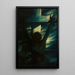 Christ en croix - Tadeusz Makowski — framed artwork on a wall
