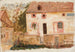 Houses with Pickets - Tadeusz Makowski — artwork view