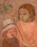 Children with a Bird on the Tree - Tadeusz Makowski — artwork view