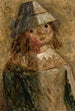 Petite fille au chapeau - Tadeusz Makowski — artwork view