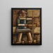 Fisherman - Tadeusz Makowski — framed artwork on a wall