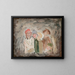 Five Children - Tadeusz Makowski — framed artwork on a wall