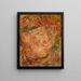 Tête d'un garçon avec un chapeau - Tadeusz Makowski — framed artwork on a wall