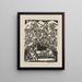 Hello hello Carol - Tadeusz Makowski — framed artwork on a wall