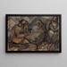in a wine bar - Tadeusz Makowski — framed artwork on a wall