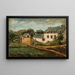 Landscape of Pouldu - Tadeusz Makowski — framed artwork on a wall