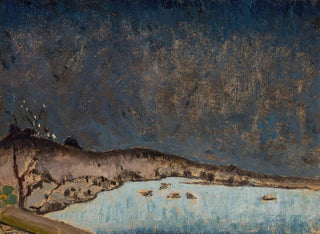 Landscape with Clouds - Tadeusz Makowski — artwork view