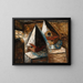 Mali pierroci - Tadeusz Makowski — framed artwork on a wall