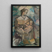 Maternity - Tadeusz Makowski — framed artwork on a wall