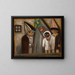 Misérable Painting - Tadeusz Makowski — framed artwork on a wall