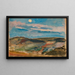 Hill under the moonlight - Tadeusz Makowski — framed artwork on a wall