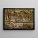 Moulin près de la rivière - Tadeusz Makowski — framed artwork on a wall