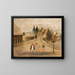 Norman landscape at Breuilpont - Tadeusz Makowski — framed artwork on a wall
