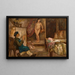 Painter and Model - Tadeusz Makowski — framed artwork on a wall