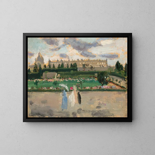 Esplanade des Invalides - Tadeusz Makowski — framed artwork on a wall