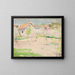 Spring Landscape - Tadeusz Makowski — framed artwork on a wall