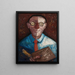 Portrait of a Man with a Palette Jacques Gotkowski - Tadeusz Makowski — framed artwork on a wall