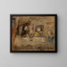 À table - Tadeusz Makowski — framed artwork on a wall