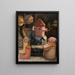 Return from School - Tadeusz Makowski — framed artwork on a wall