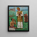 La renaissance de Piotrowin - Tadeusz Makowski — framed artwork on a wall