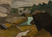 Landscape rocky with water - Tadeusz Makowski — artwork view