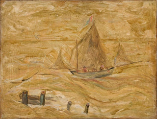 Sailboat on the Sea - Tadeusz Makowski — artwork view