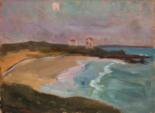 Maritime Coast Painting - Tadeusz Makowski — artwork view