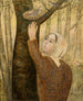 Self-portrait with Palette - Tadeusz Makowski — artwork view