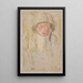 Sketch of a Boy's Figure VIII - Tadeusz Makowski — framed artwork on a wall