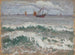 Stormy Sea with Boats - Tadeusz Makowski — artwork view